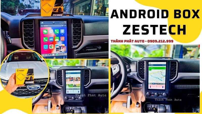 android-box-zestech-ford-ranger-2023