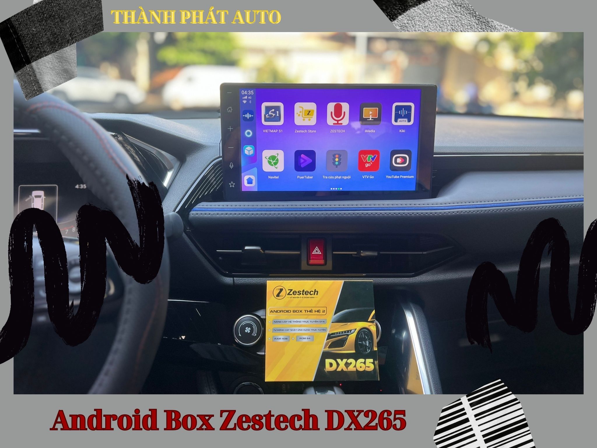Android box cho ô tô là gì? Cách lắp đặt và sử dụng Android Auto Box