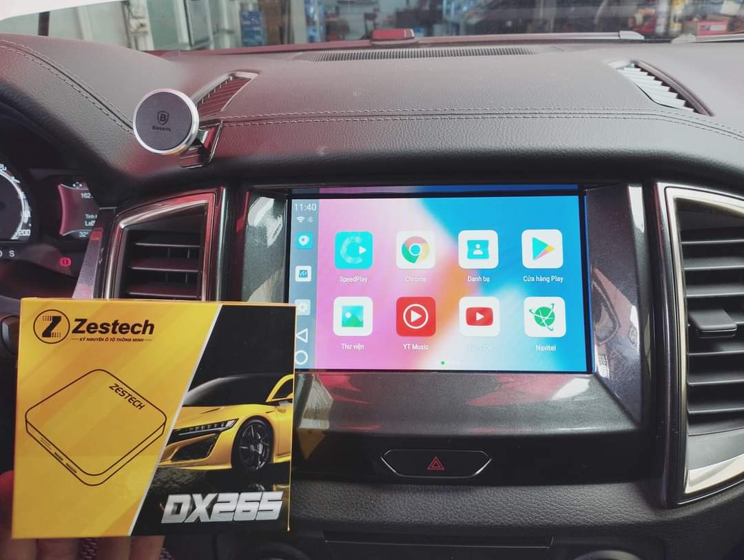 Android box cho xe hơi Ford Everest