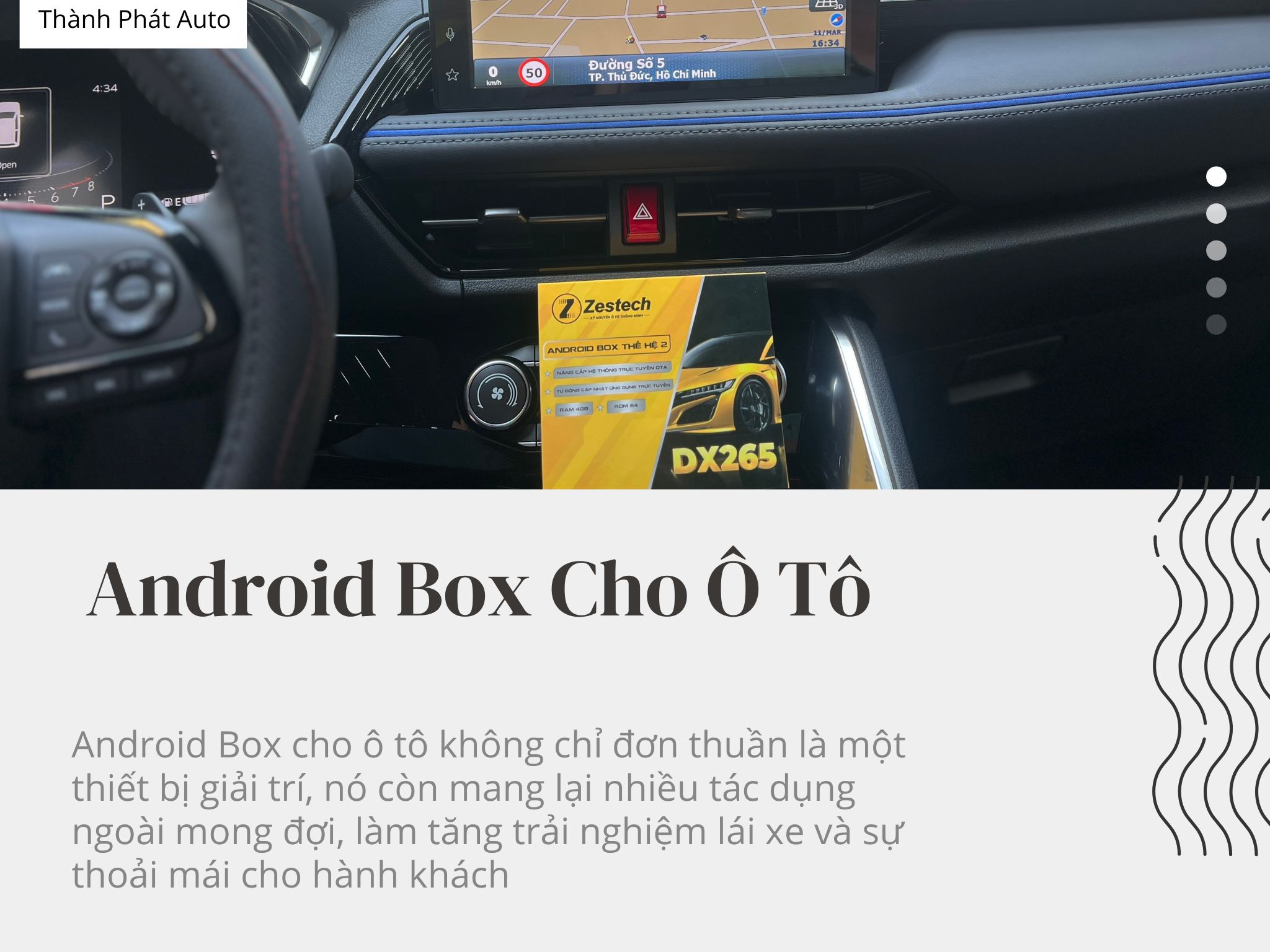 Android Box trên ô tô- Sản phẩm công nghệ đỉnh cao