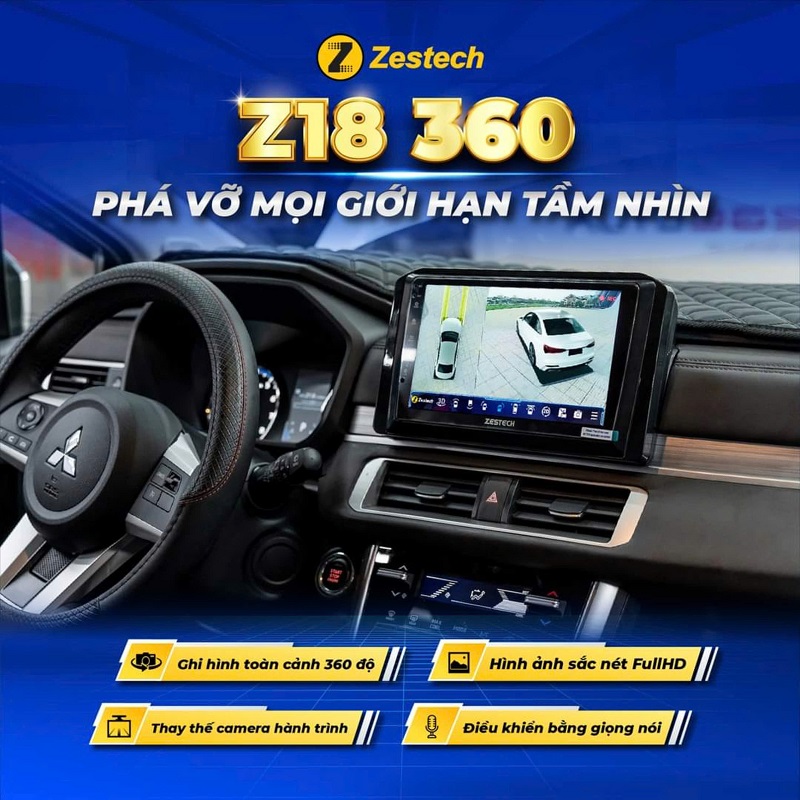 Báo Giá Màn Hình Zestech Z18 360 Chính Hãng Tháng 9/2024