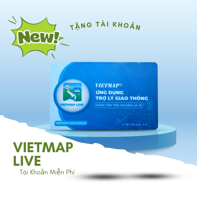 Tải Vietmap Live Miễn Phí, Dùng Tài Khoản Free 2025