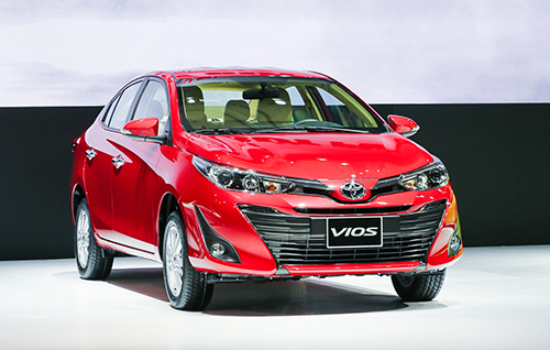Toyota Vios mới lắp 7 túi khí, giá cao nhất 606 triệu tại Việt Nam