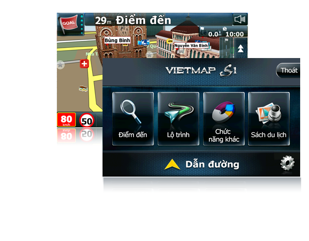 Dẫn đường Vietmap xe toyota innova