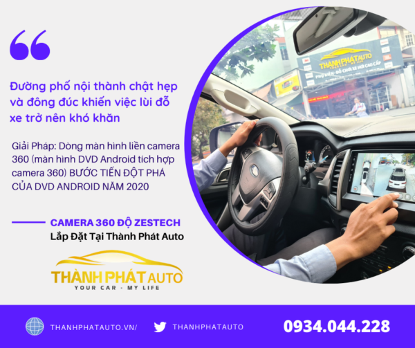 Camera 360 Độ Zestech Honda Odyssey