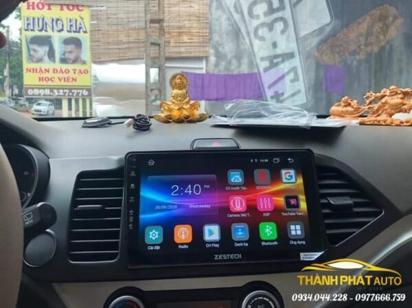 Camera 360 độ zestech xe kia morning