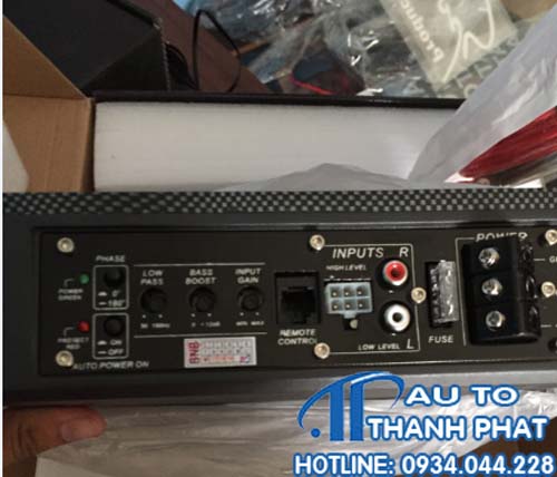 gắn loa sub cho Xe Mitsubishi Outlander tại tphcm