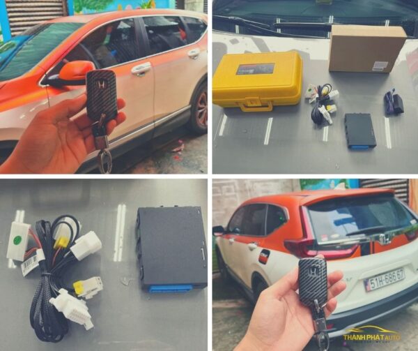 Đề nổ máy từ xa xe Honda Brio