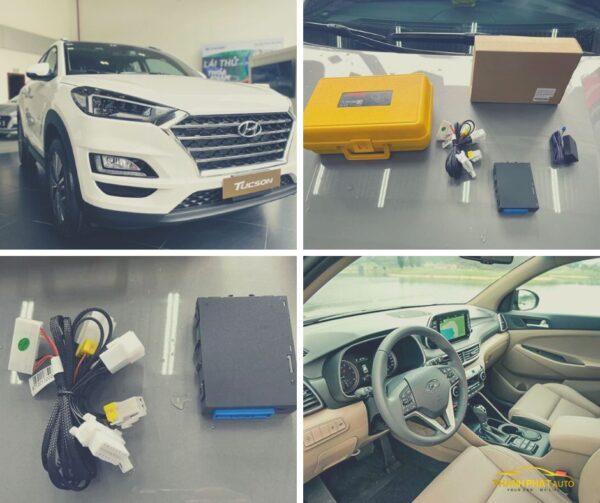Đề nổ máy từ xa xe Hyundai Tucson
