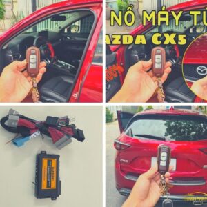 Đề nổ máy từ xa xe Mazda BT50