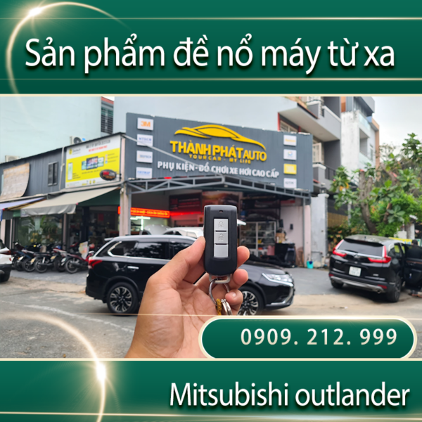 Đề nổ máy từ xa xe Mitsubishi xpander