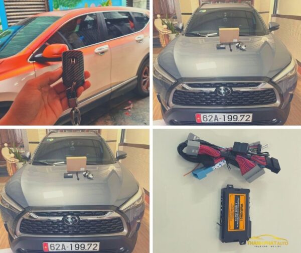 Đề nổ máy từ xa xe Toyota Cross