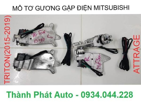 Độ Gương Điện Xe Mitsu Attrage uy Tín Tại TPHCM