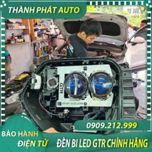 Led GTR xe Kia Soluto đột phá ánh sáng pha cos