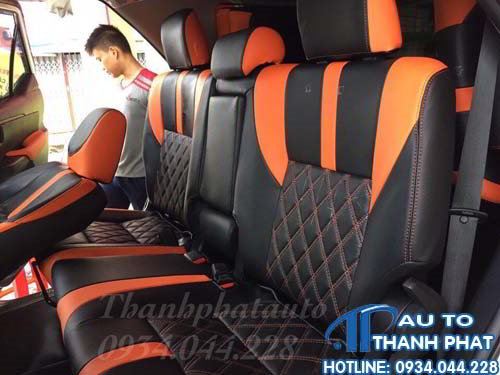 may bọc ghế da cho xe toyota fortuner 2019
