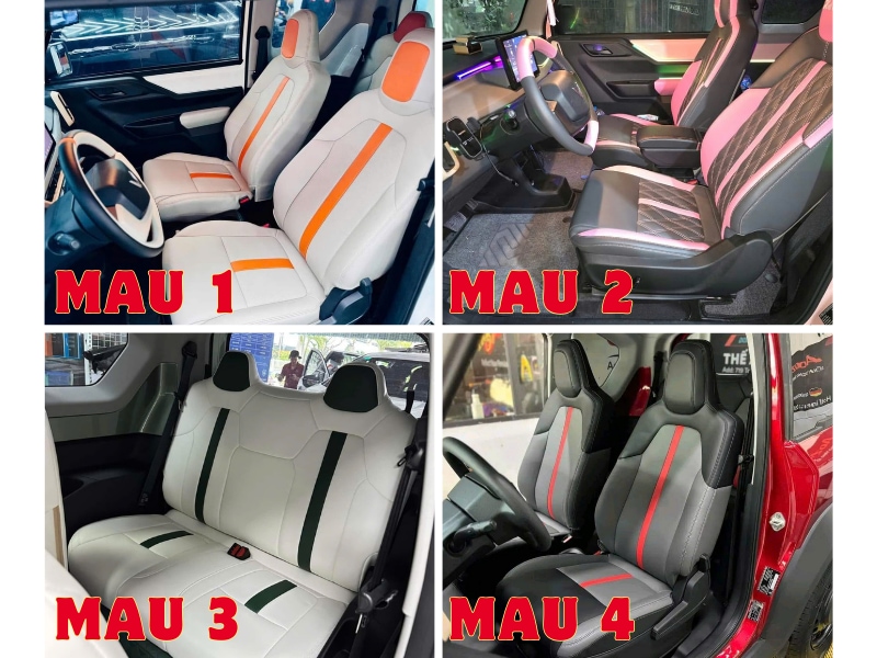 Top 30 Mẫu Ghế Da VF3 Mẫu 1 Tới Mẫu 4