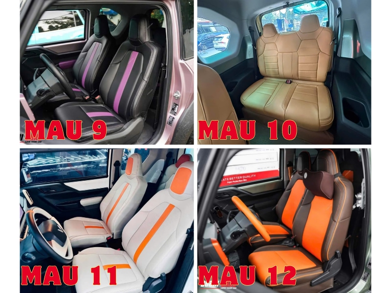 Top 30 Mẫu Ghế Da VF3 Mẫu 9 Tới Mẫu 12