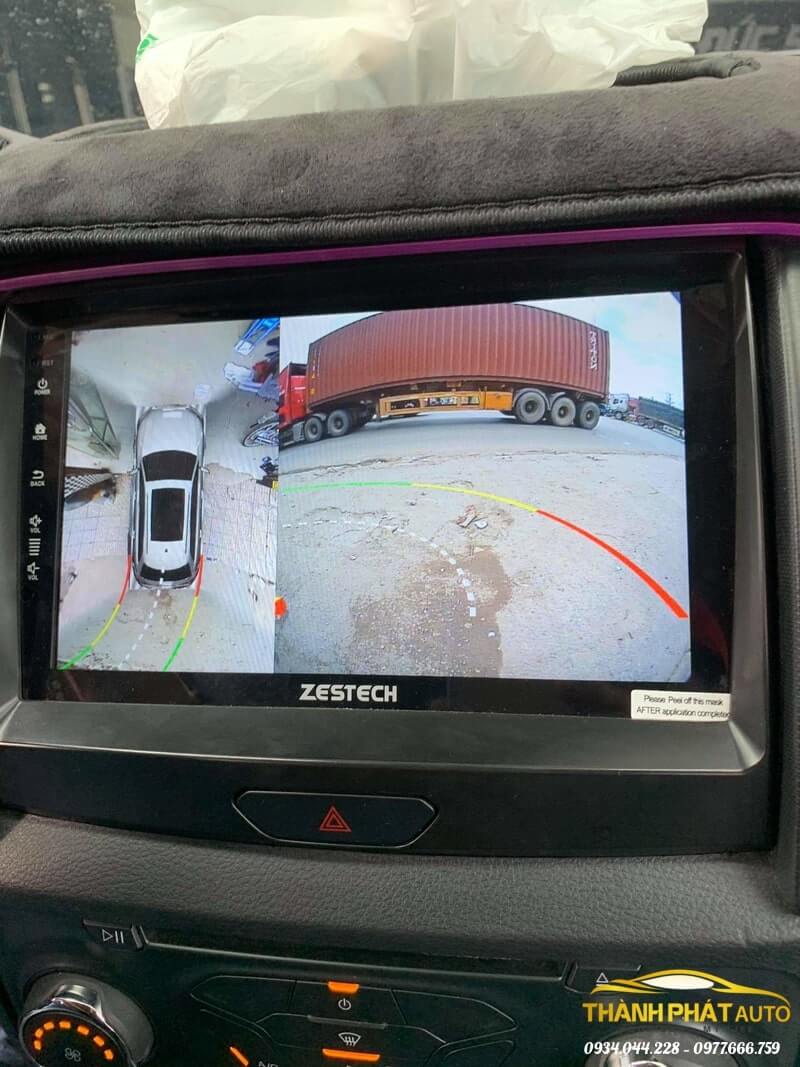 Màn Hình DVD Tích Hợp Camera 360 Độ