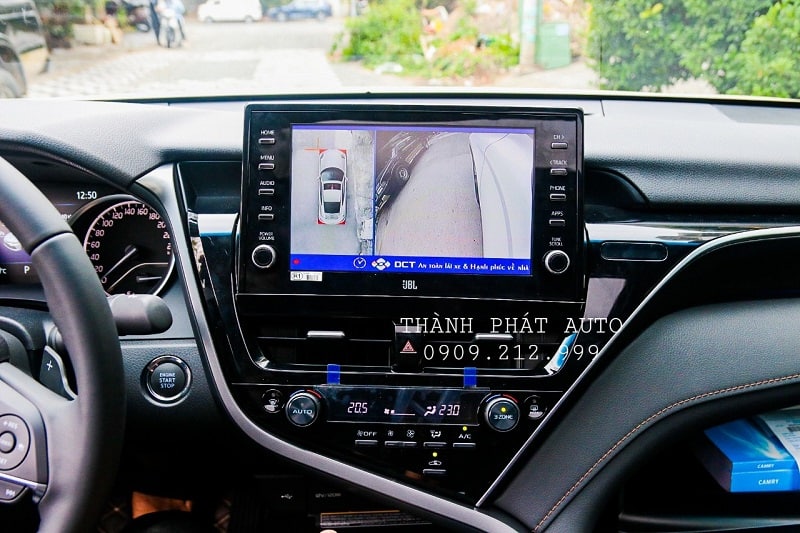 camera-360-dct-toyota-camry-thanh-phat-auto2010 Toyota Camry Lắp Camera 360 DCT Tích Hợp Màn Hình Zin Mắt Cam SONY
