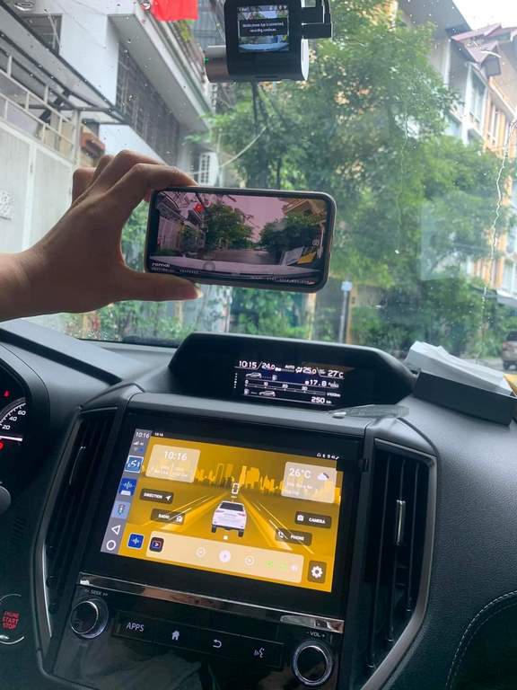 cuc-android-box-cho-xe-subaru Lắp Android box cho xe hơi Subaru