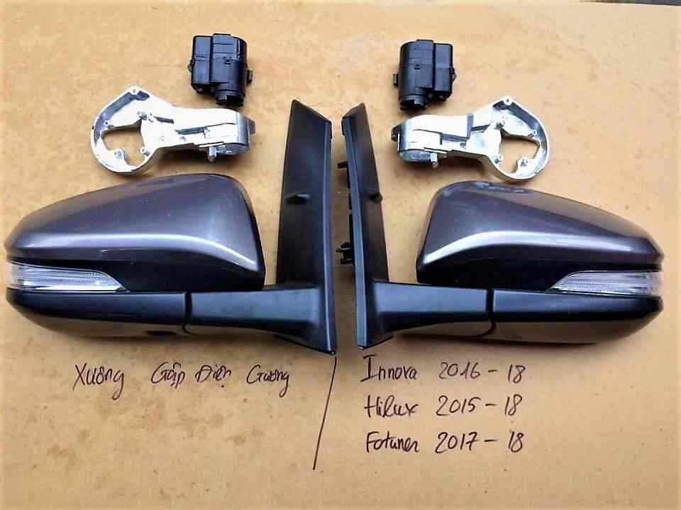 gập gương điện xương rin tại Thành Phát Auto