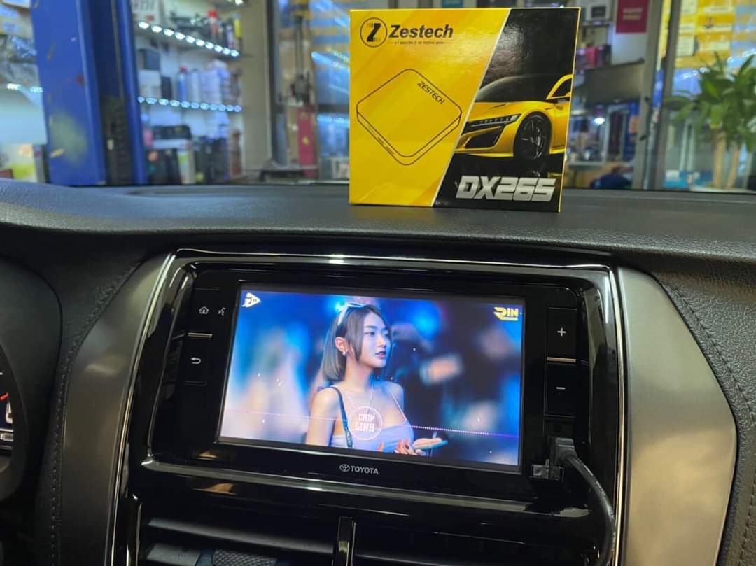 Cách cài đặt và sử dụng Android box Toyota Vios