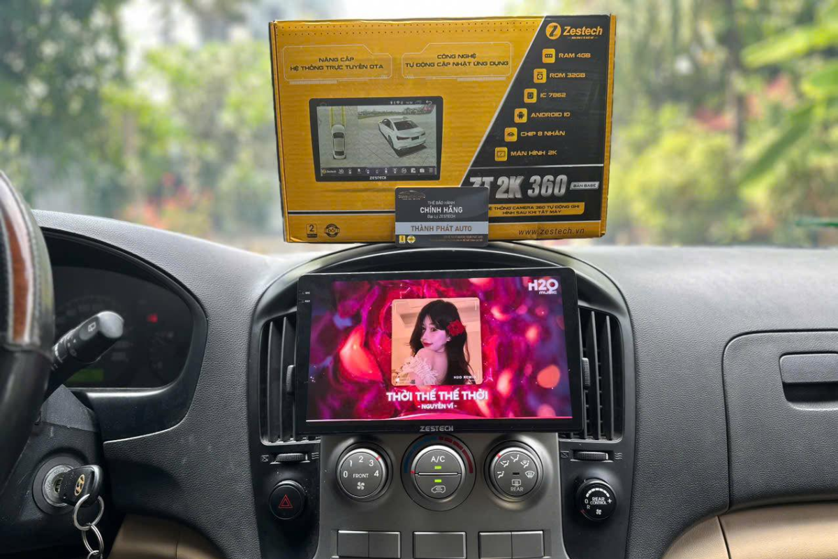Lắp Đặt Màn Hình Android Zestech Ô Tô Tại Quận Bình Thạnh