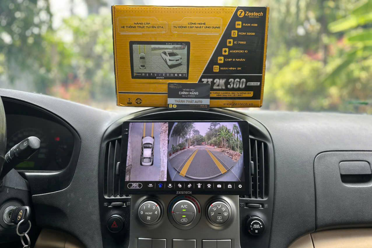 Lắp Màn Hình Android Zestech Ô Tô Tại Quận 9