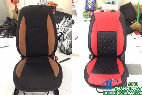 ghế i20 trước và sau khi may tại Quận Thủ Đức