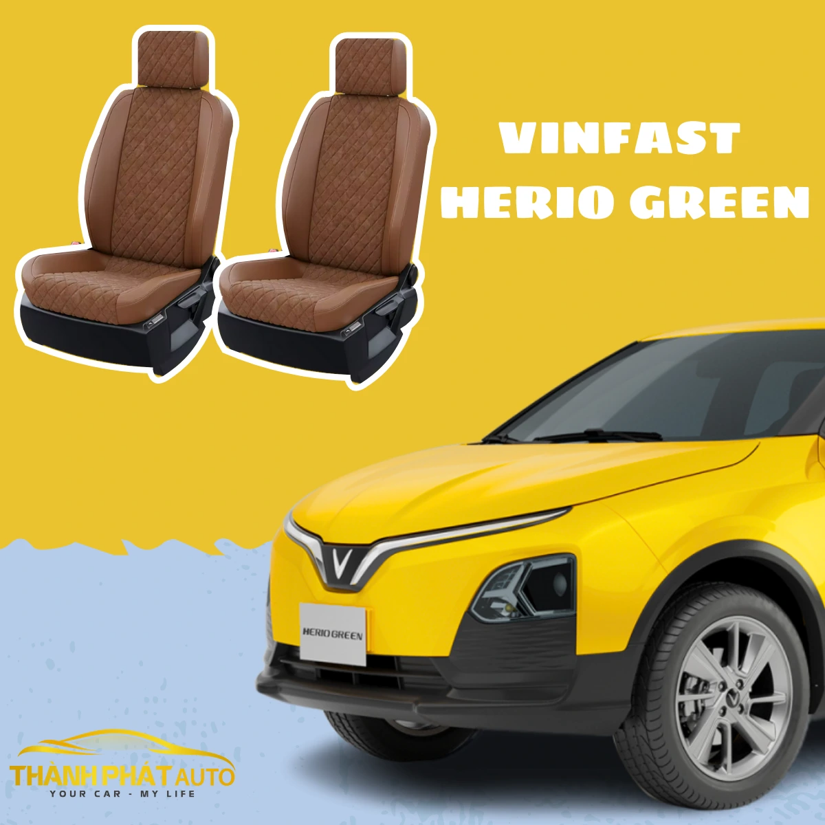 Bọc Ghế Da Nappa Cho VinFast Herio Green Tại TP.HCM