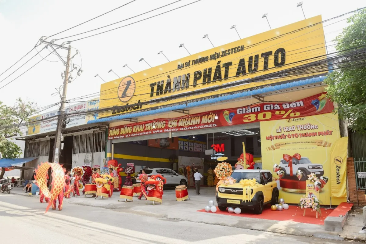 Chính Thức Ra Mắt Chi Nhánh Mới Thành Phát Auto Tại Quận 9