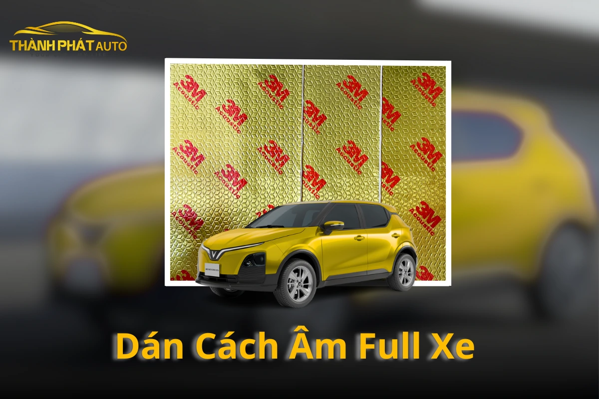 Dán Cách Âm Full Xe VinFast Herio Green Tại TP.HCM