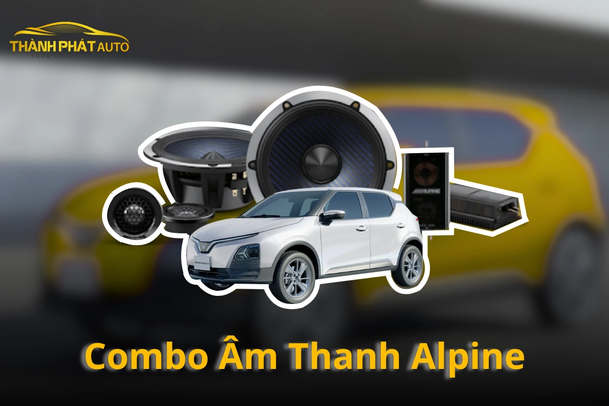 Độ Combo Âm Thanh Alpine Cho Xe VinFast Herio Green