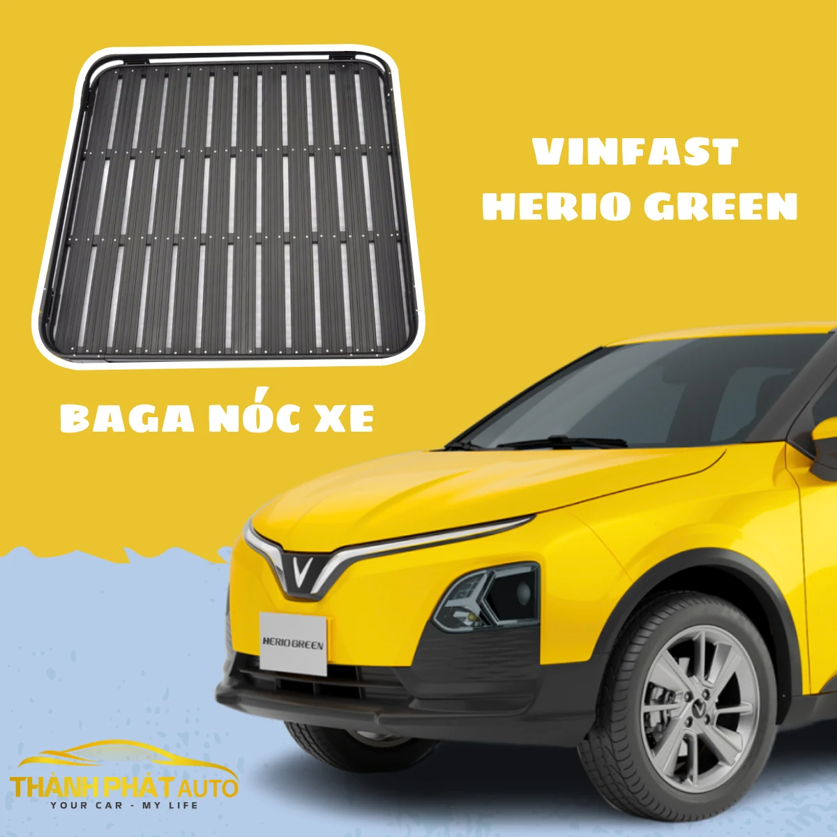 Lắp Baga Cho Xe VinFast Herio Green Tại TP.HCM