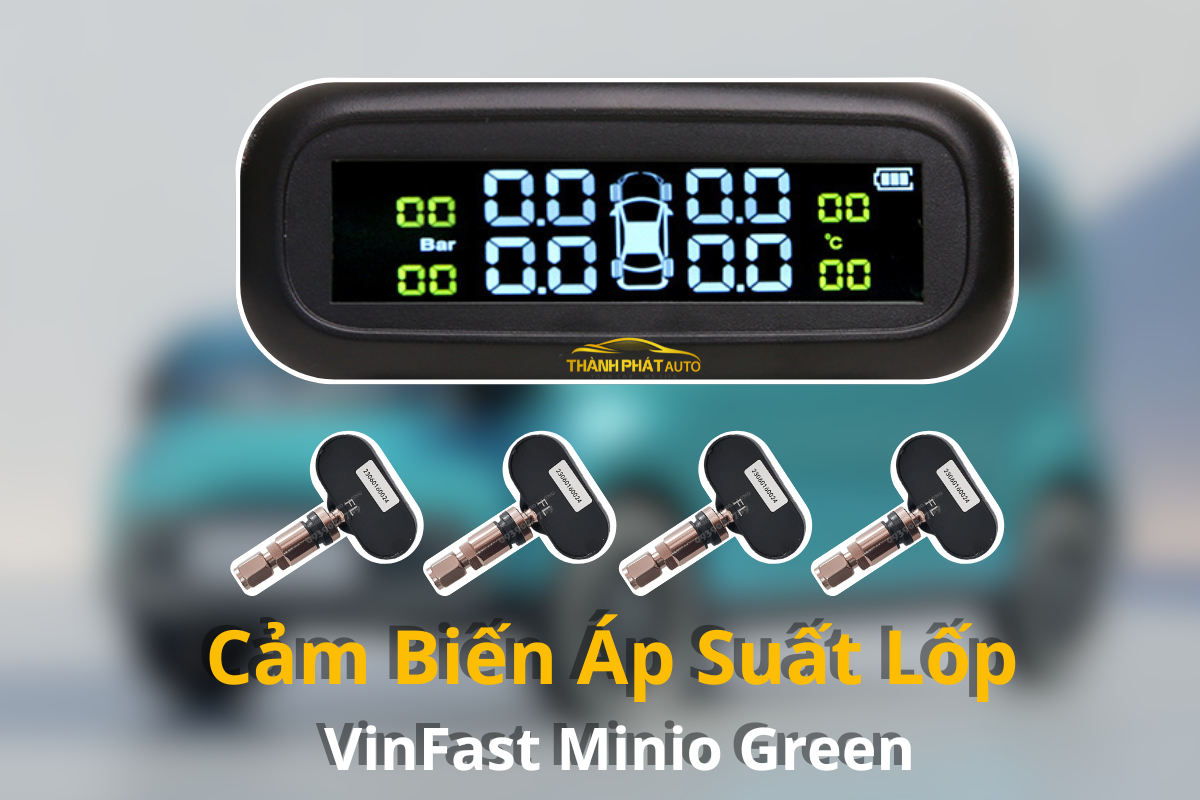 Lắp Đặt Cảm Biến Áp Suất Lốp Cho VinFast Minio Green
