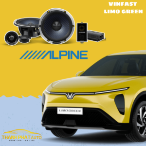 Độ Combo Loa Alpine Cho Xe VinFast Limo Green Tận Nơi