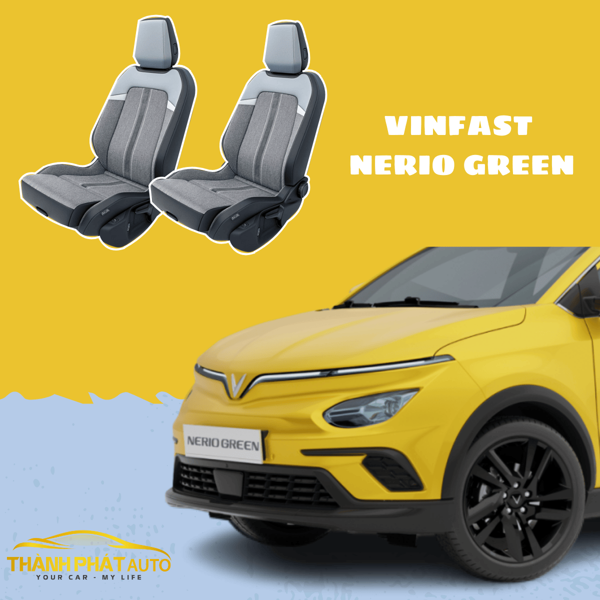 Độ Ghế Chỉnh Điện 4 Hướng Xe VinFast Nerio Green Tận Nơi