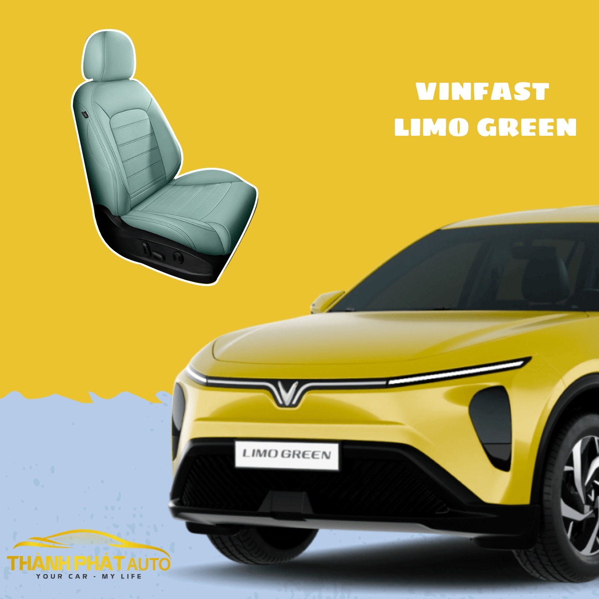Độ Ghế Chỉnh Điện 6 Hướng Xe VinFast Limo Green
