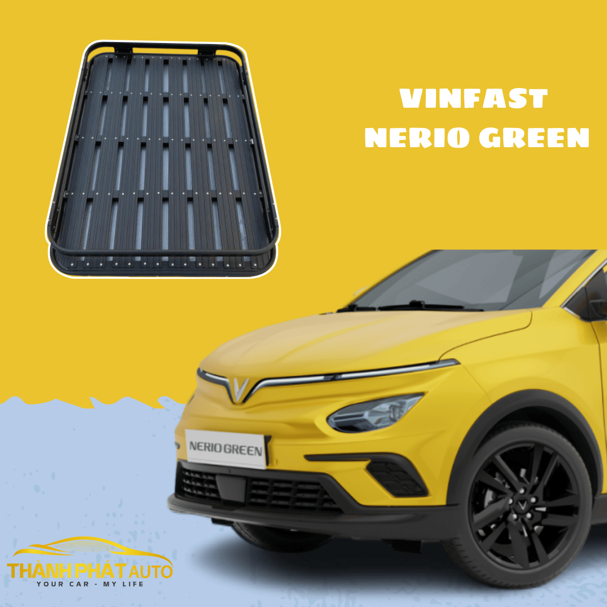 Lắp Đặt Baga Mui Cho Xe VinFast Nerio Green