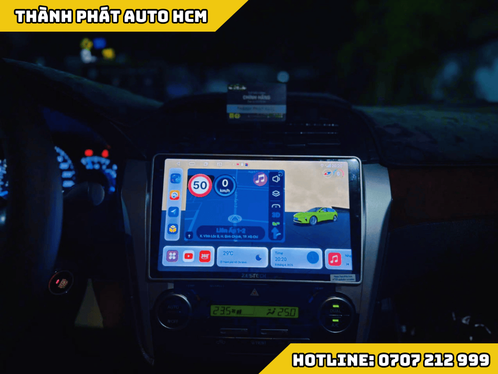 Lắp Màn Hình Android Zestech Tại Gò Vấp