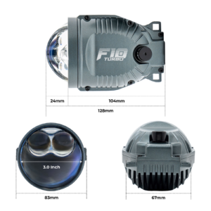 Bi gầm X-Light F10 Turbo 3.0 inch
