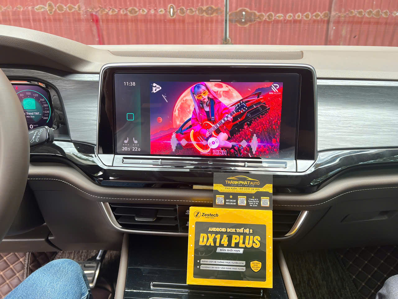 Android Box VinFast Limo Green