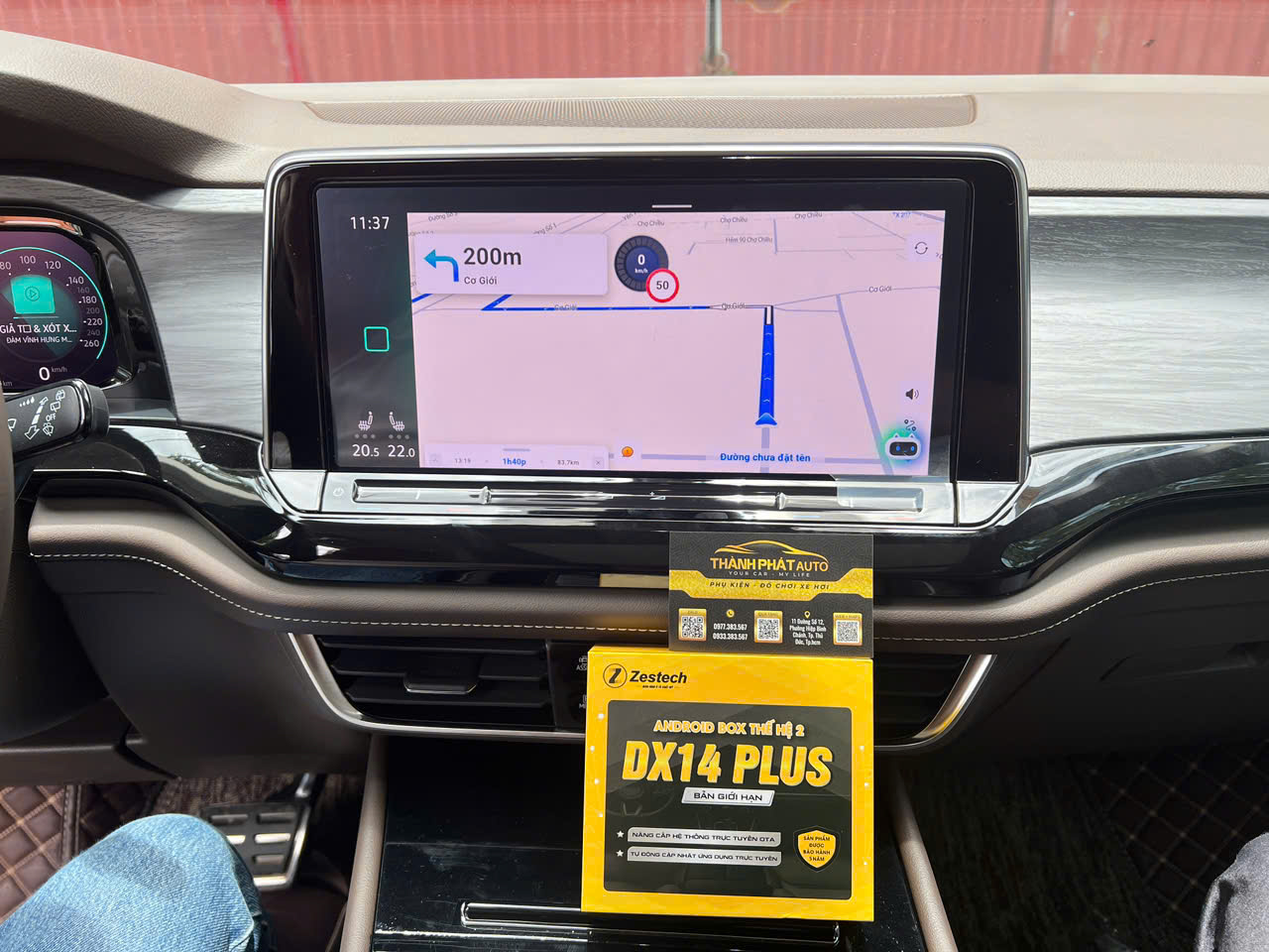 Android Box Vinfast Limo Green