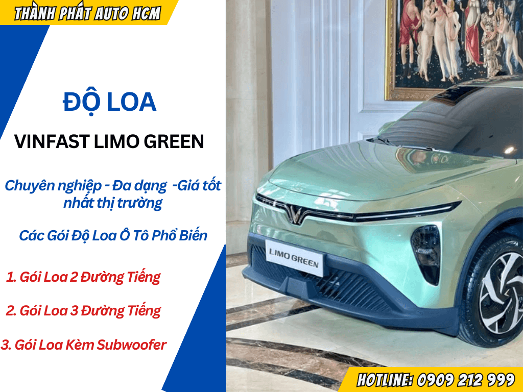độ loa Limo Green