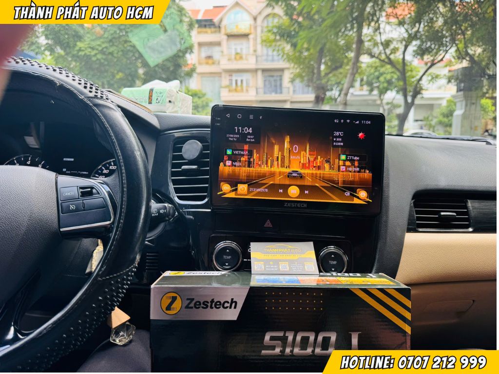 Màn Hình S100J Cho Xe Outlander