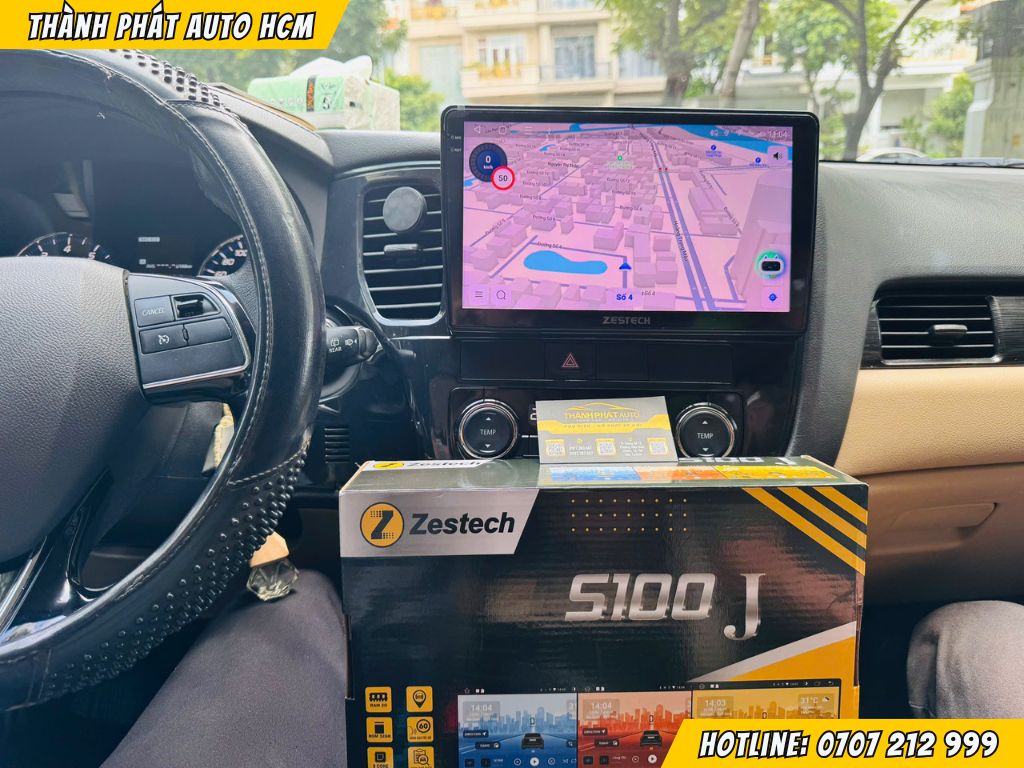 Màn Hình S100J Cho Xe Outlander