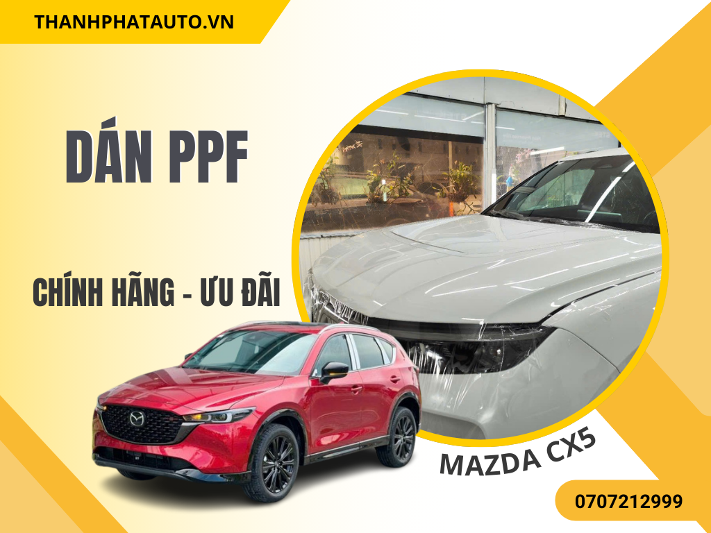 dán PPF cho Mazda CX5