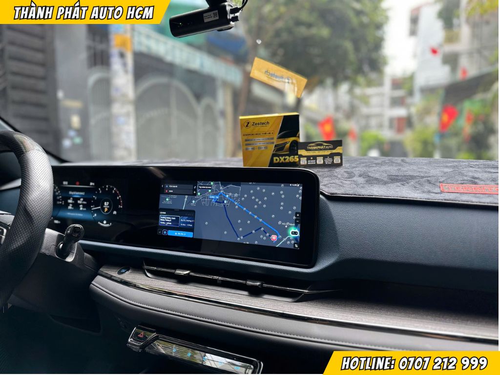 Android Box DX265 cho xe Ford Territory