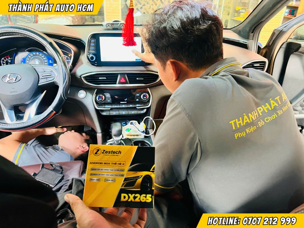 Camera 3 mắt ICAR Santafe 2020