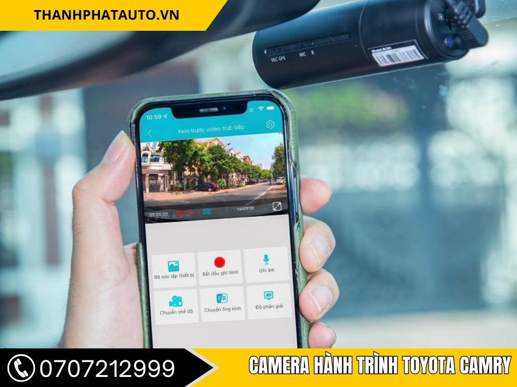 Camera Hành Trình Cho Toyota Camry